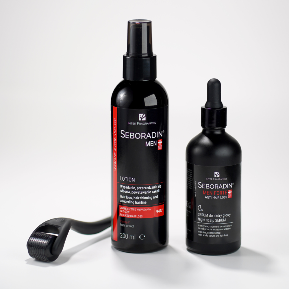 Seboradin MEN - kuracja wypadanie włosów u mężczyzn