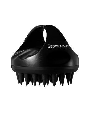 Czarny masażer do skóry głowy Seboradin
