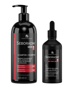 Set Seboradin MEN shampoo 400 ml + serum 100 ml