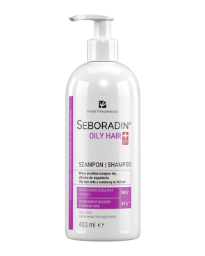 Szampon Seboradin OILY HAIR włosy przetłuszczające się i skłonne do wypadania 400 ml