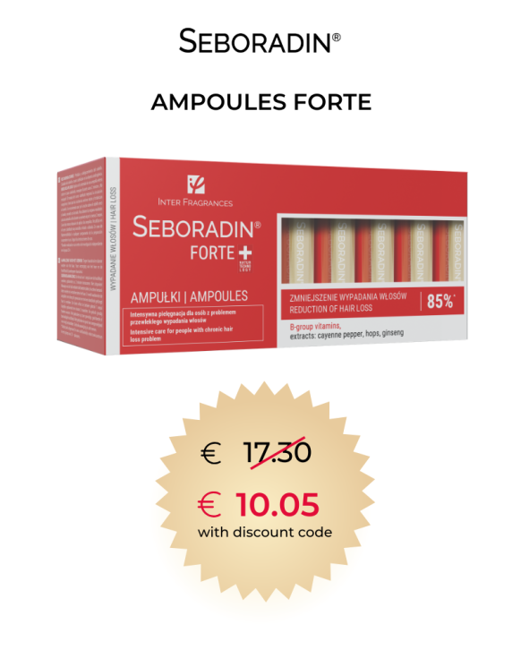Ampoules Seboradin FORTE 14 x 5,5 ml