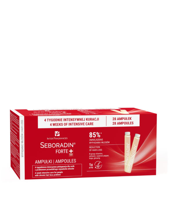 Ampoules Seboradin FORTE 28 x 5,5 ml
