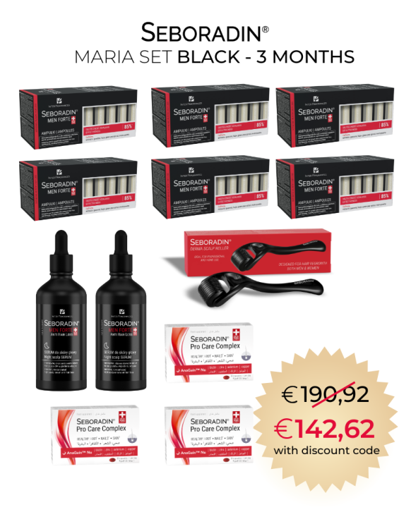 MARIA SET BLACK - 3 months