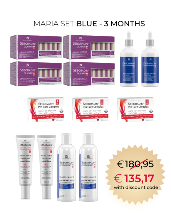 MARIA SET BLUE - 3 months