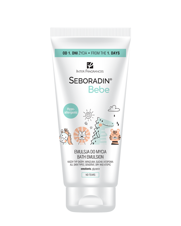 Emulsja do mycia intensywnie nawilżająca Seboradin BEBE 200 ml