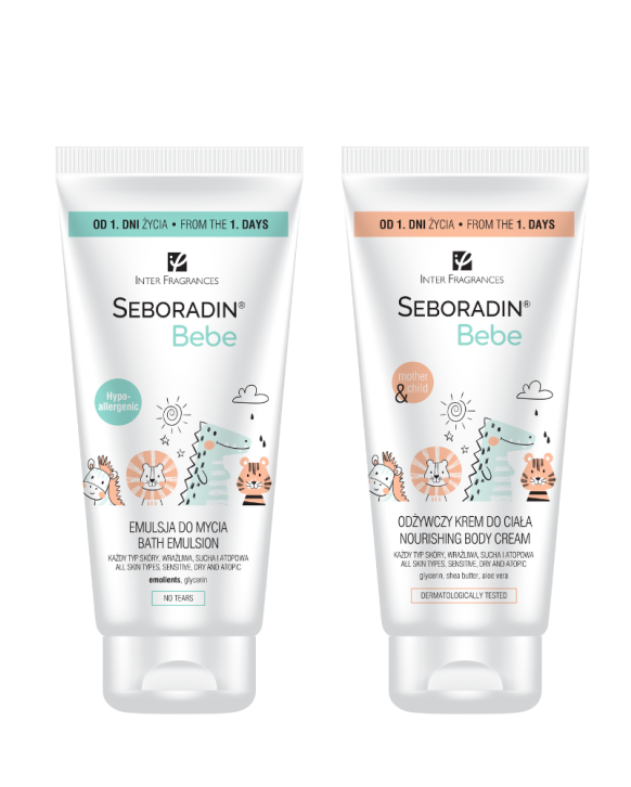 Zestaw BEBE emulsja + krem do ciała