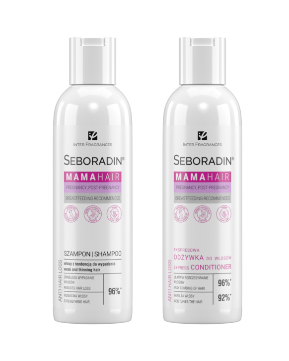 Zestaw Seboradin MAMA HAIR szampon 200 ml + ekspresowa odżywka 200 ml