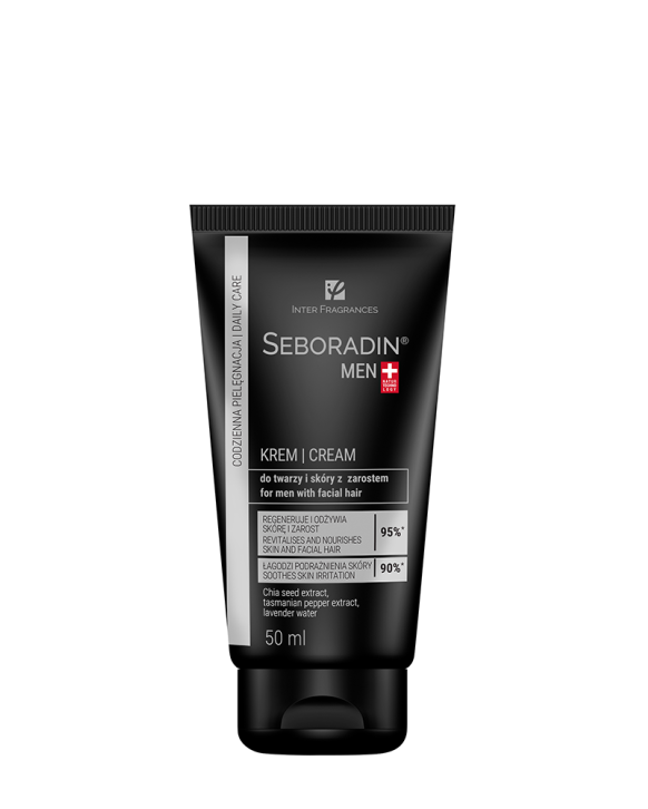 Krem do pielęgnacji twarzy i skóry z zarostem Seboradin MEN 50 ml 