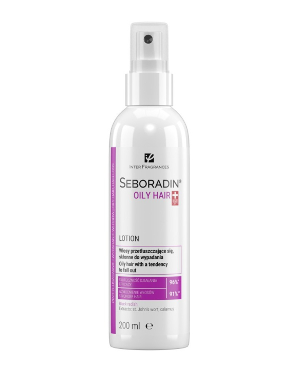 Lotion Seboradin OILY HAIR włosy przetłuszczające się i skłonne do wypadania 200 ml