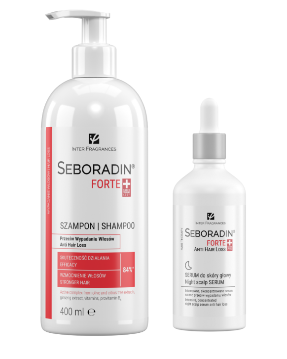 Set Seboradin FORTE shampoo 400 ml + serum 100 ml