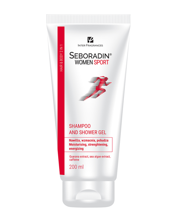 Szampon i Żel 2 w 1 Seboradin WOMEN SPORT 200 ml