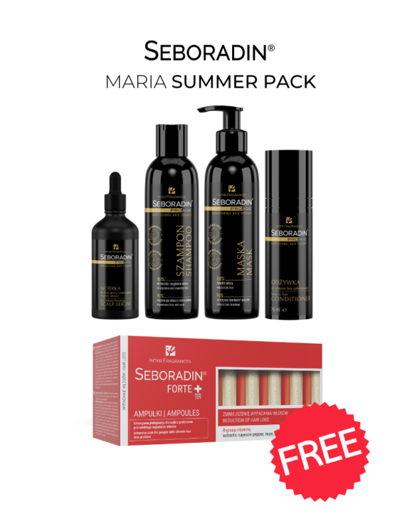 Maria SUMMER PACK - Seboradin PRO AGE + Ampoules FORTE GRATIS!
