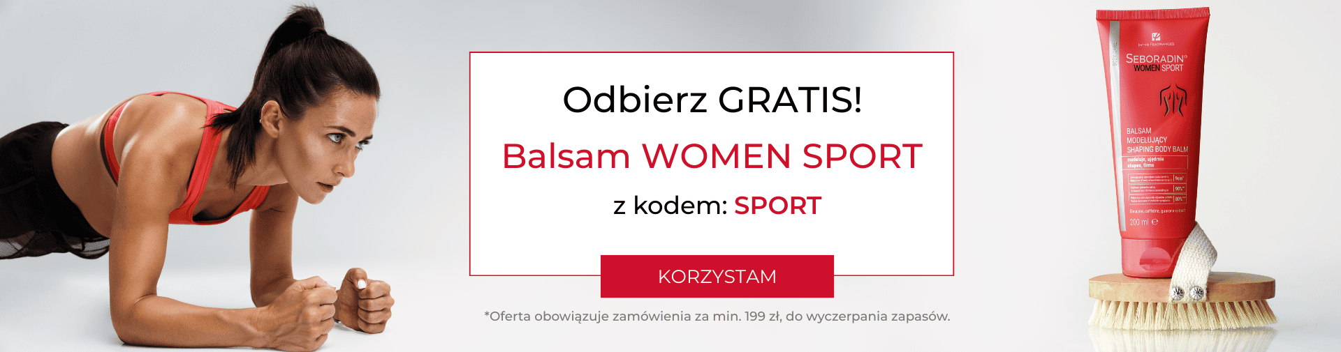 PREZENT - balsam modelujący WOMEN SPORT 092025 - desktop PL