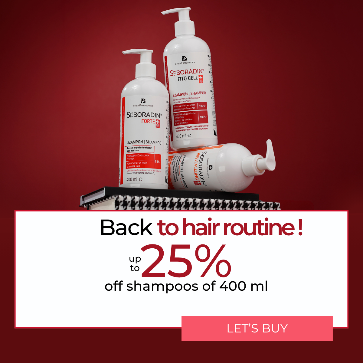 Shampoos 25% off - Mobile EN